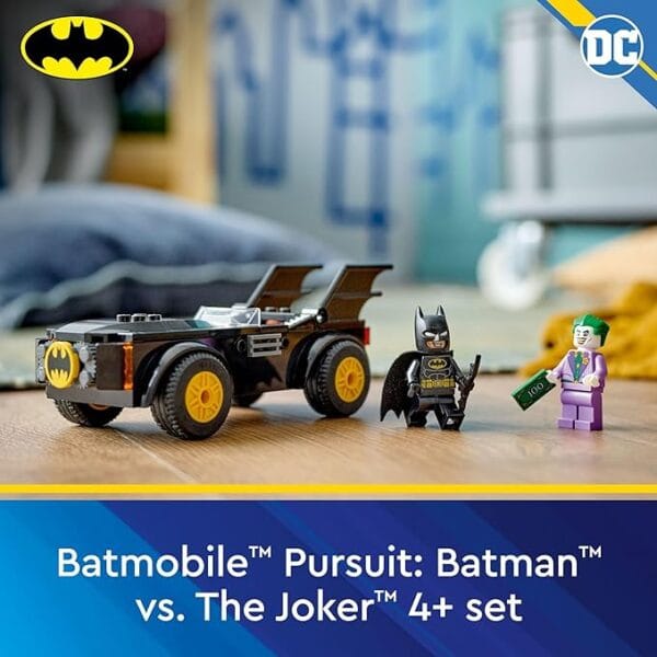 Lego DC 76264 Batmobile Pursuit: Batman vs. The Joker Building Set for 4+ Years (54 Pieces) - Image 2