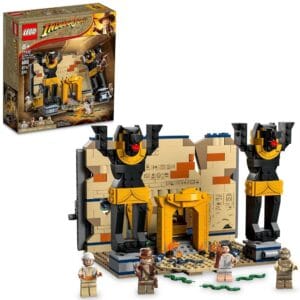 Lego Indiana Jones Escape from The Lost Tomb 77013 Building Toy with minifigures for 8+ Years
