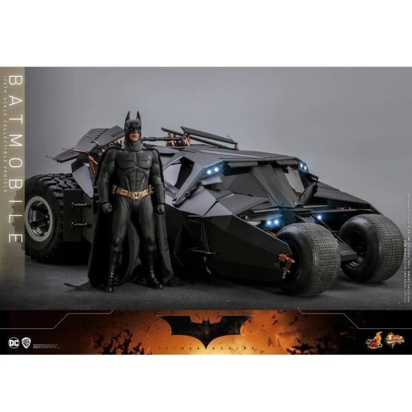 Hot Toys 1/6 Scale Batmobile Collectible Figure for Collectors 15+ Years - Image 3