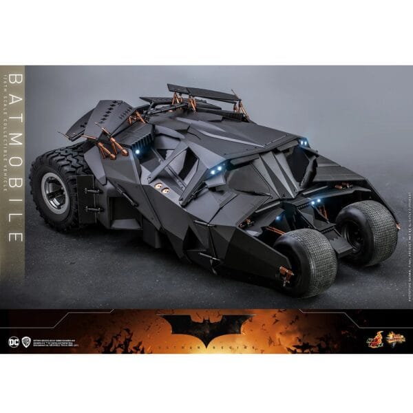 Hot Toys 1/6 Scale Batmobile Collectible Figure for Collectors 15+ Years - Image 5