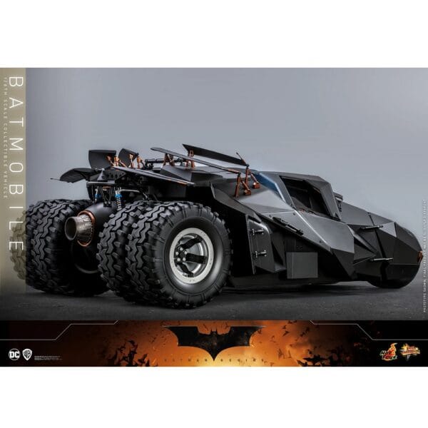 Hot Toys 1/6 Scale Batmobile Collectible Figure for Collectors 15+ Years - Image 4