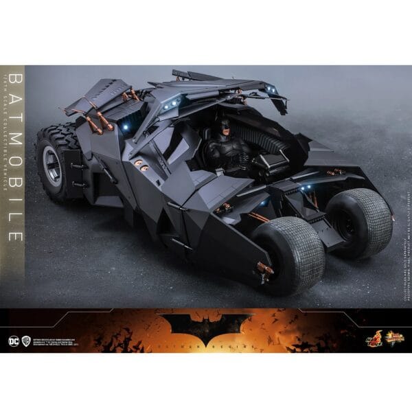 Hot Toys 1/6 Scale Batmobile Collectible Figure for Collectors 15+ Years - Image 6