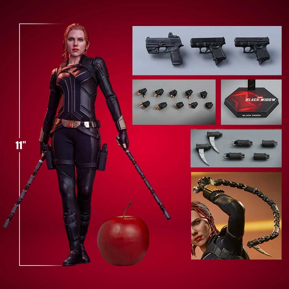 Hot Toys 1/6 Scale Marvel Studios Black Widow Collectible Action Figure for 14+ Years - Image 8