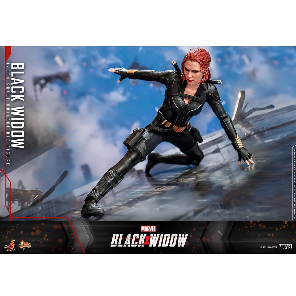 Hot Toys 1/6 Scale Marvel Studios Black Widow Collectible Action Figure for 14+ Years - Image 5