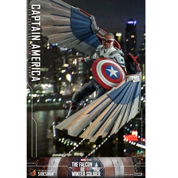 Hot Toys 1/6 Scale Falcon & Winter Soldier - Captain America for Collectors 15+ Years - Image 6