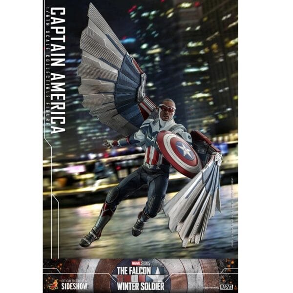 Hot Toys 1/6 Scale Falcon & Winter Soldier - Captain America for Collectors 15+ Years - Image 5