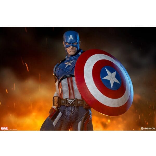 Captain America Premium Format™ Figure by Sideshow Collectibles (Height 53 cms) Limited Edition - Image 2