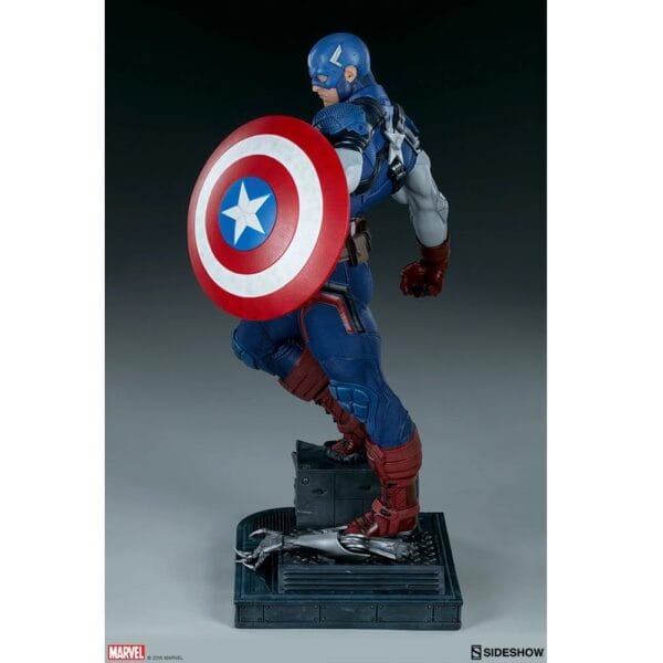 Captain America Premium Format™ Figure by Sideshow Collectibles (Height 53 cms) Limited Edition - Image 4