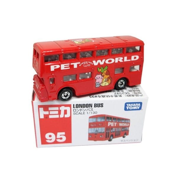 Tomica No. 95 London Bus 1:130 Scale Diecast Bus Model for Collectors ...