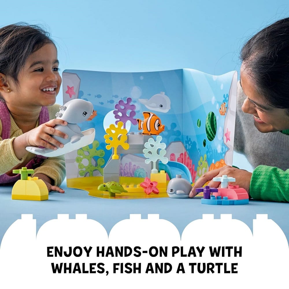 Lego Duplo 10972 Wild Animals Of the Ocean Building Set for Toddlers - Image 2