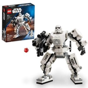 Lego Star Wars 75370 Stormtrooper Mech Building Set for 6+ Years