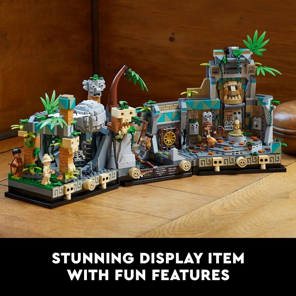Lego 77015 Indiana Jones Temple of the Golden Idol Collectible Set for Adults 18+ Years Collectible - Image 3