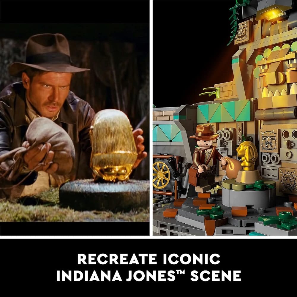 Lego 77015 Indiana Jones Temple of the Golden Idol Collectible Set for Adults 18+ Years Collectible - Image 5