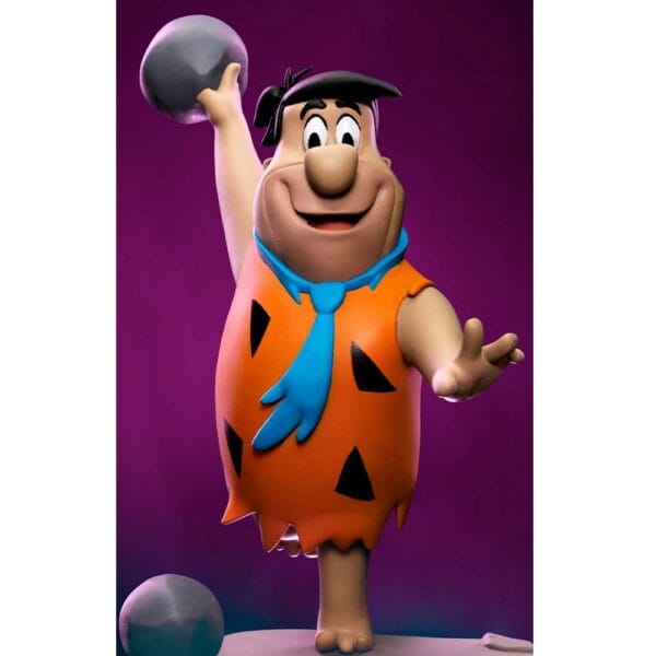 Iron Studios 1/10 Art Scale Fred Flintstone Statue for Collectors 15+ Years - Image 2