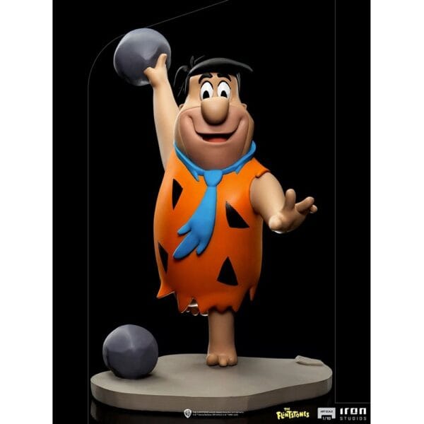 Iron Studios 1/10 Art Scale Fred Flintstone Statue for Collectors 15+ Years - Image 3