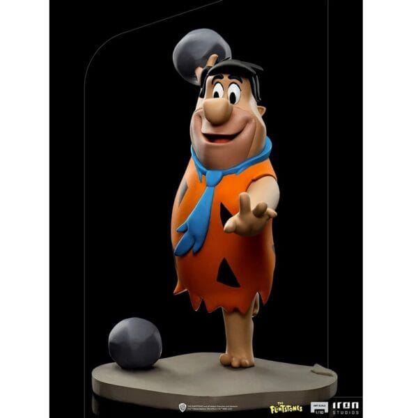Iron Studios 1/10 Art Scale Fred Flintstone Statue for Collectors 15+ Years - Image 4