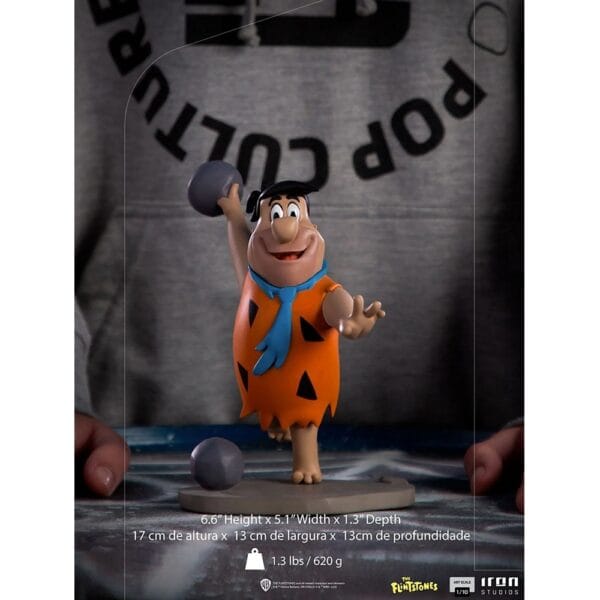 Iron Studios 1/10 Art Scale Fred Flintstone Statue for Collectors 15+ Years - Image 7