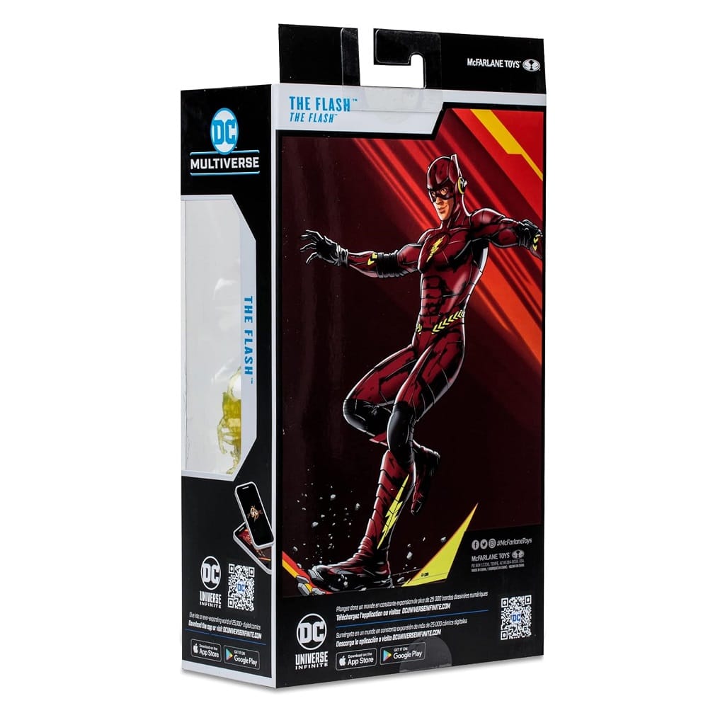 McFarlane - DC Multiverse - The Flash Movie 7" Action Figure - The Flash Batman Costume - Image 8