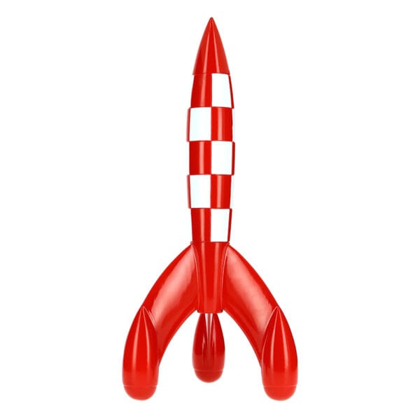 Tintin Rocket from the Album Explorers of the Moon - Height 150 cms (Made with Resin & Limited Edition)