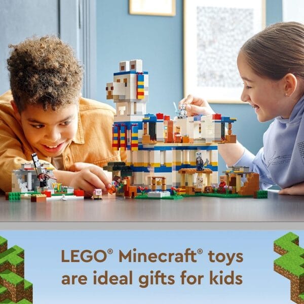 Lego Minecraft 21188 The Llama Village Farm House Building Set for 9+ Years - Image 2