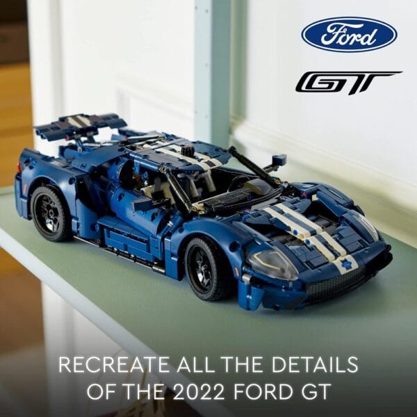 Lego Technic 42154 Ford GT 2022 1:12 Scale Model Building Set for 18+ Years - Image 2