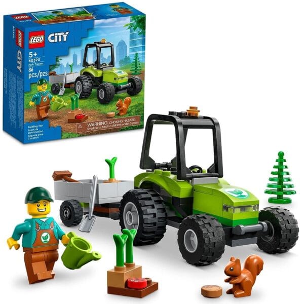 Lego City 60390 Park Tractor Building Set for 5+ Years