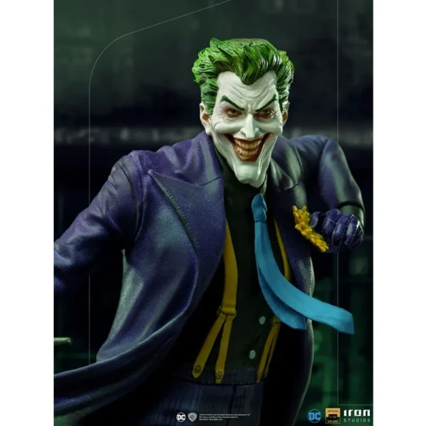 Iron Studios The Joker Deluxe DC Comics Art 1/10 Scale Statue for Collectors 14+ Years (With Additional Heads) - Image 4