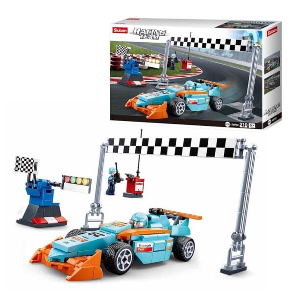Sluban F1 Small Circuit Building Block Set for 6+ Years