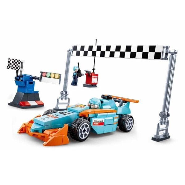 Sluban F1 Small Circuit Building Block Set for 6+ Years - Image 2