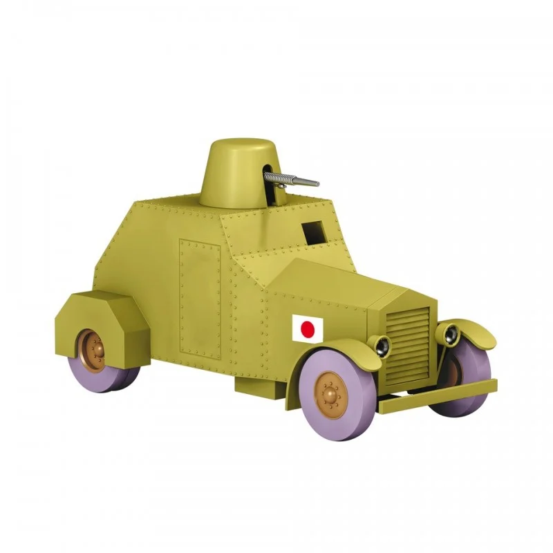 Tintin Car # 42 - The Armoured Car Diecast Model For Collectors