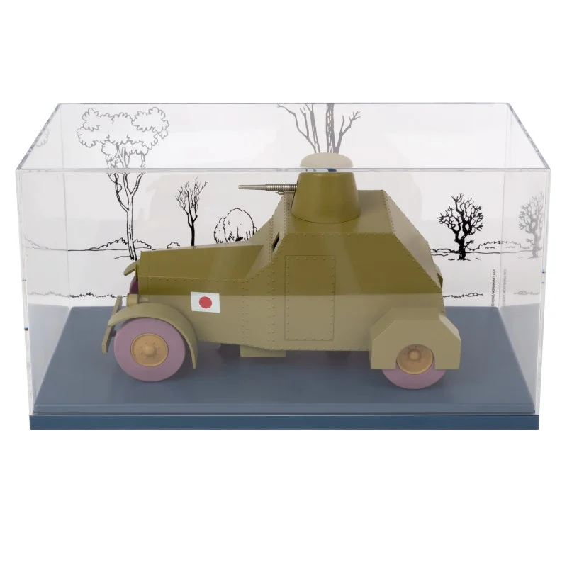 Tintin Car # 42 - The Armoured Car Diecast Model For Collectors - Image 5