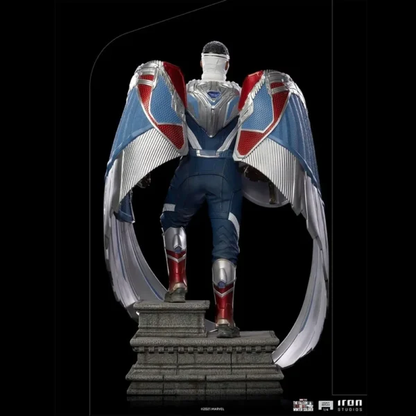 Statue Captain America Sam Wilson (Complete) - Falcon & the Winter Soldier - Legacy Replica 1/4 - Iron Studios - Image 4