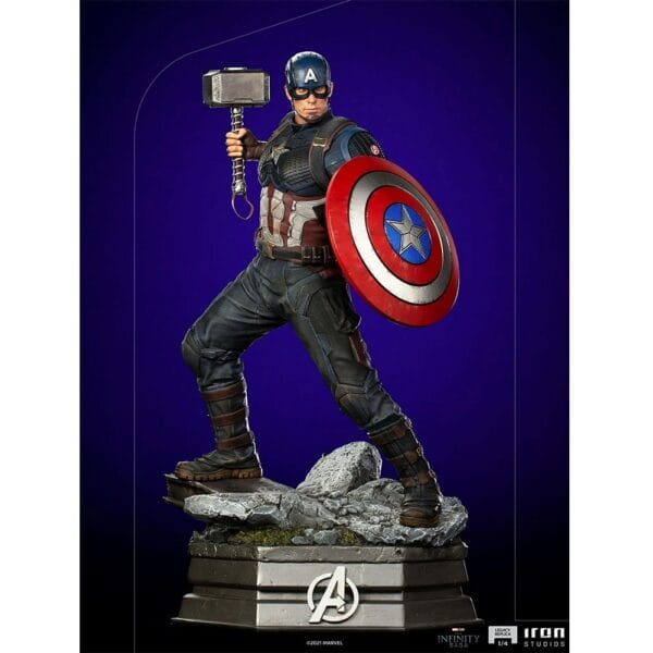 Statue Captain America 1/4 Scale - Infinity Saga - Legacy Replica - Iron Studios - Image 6