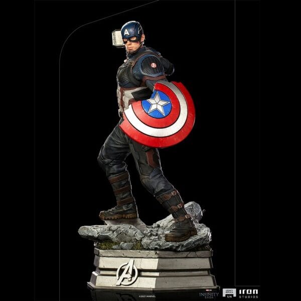 Statue Captain America 1/4 Scale - Infinity Saga - Legacy Replica - Iron Studios - Image 5