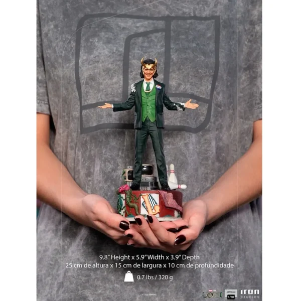 Iron Studios Marvel Loki 1/10 Art Scale Statue for Collectors 14+ Years - Image 2