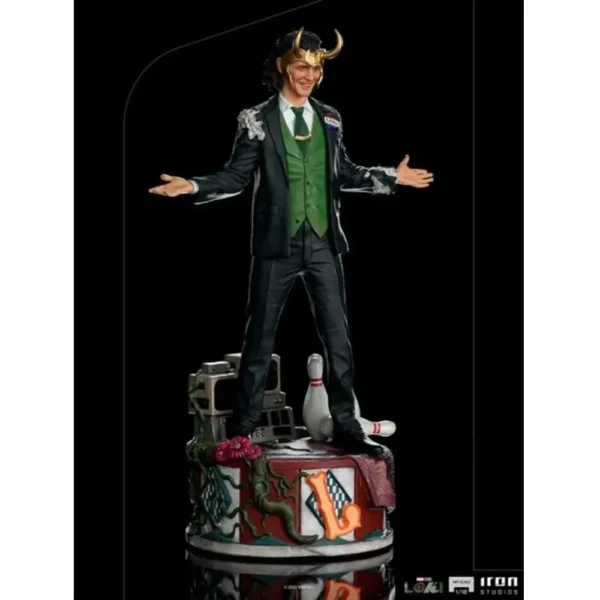 Iron Studios Marvel Loki 1/10 Art Scale Statue for Collectors 14+ Years - Image 5
