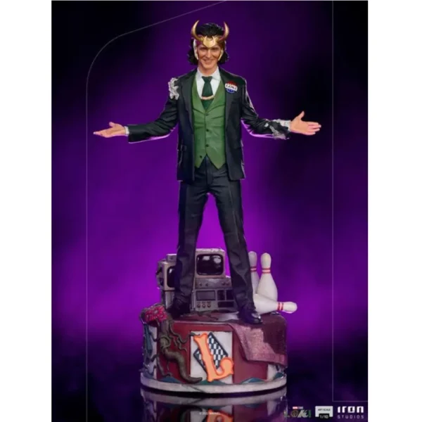 Iron Studios Marvel Loki 1/10 Art Scale Statue for Collectors 14+ Years - Image 6