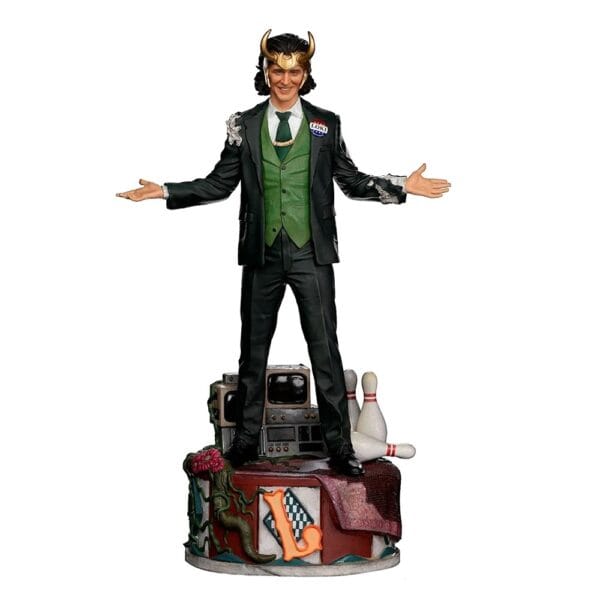 iron studios president variant loki statue