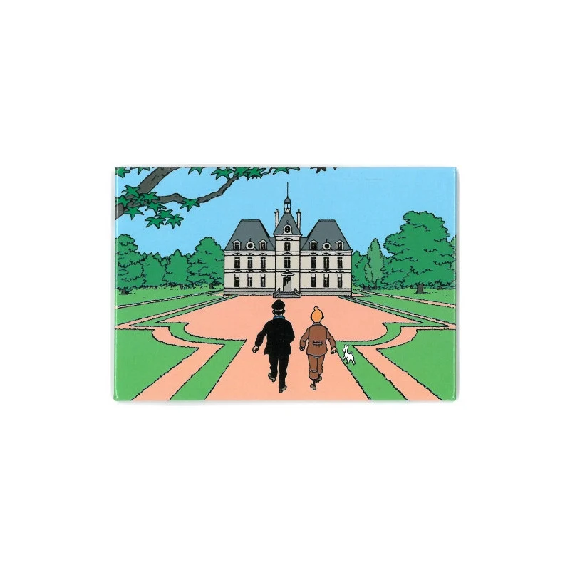 Tintin Series Magnet - Tintin Marlinspike Hall