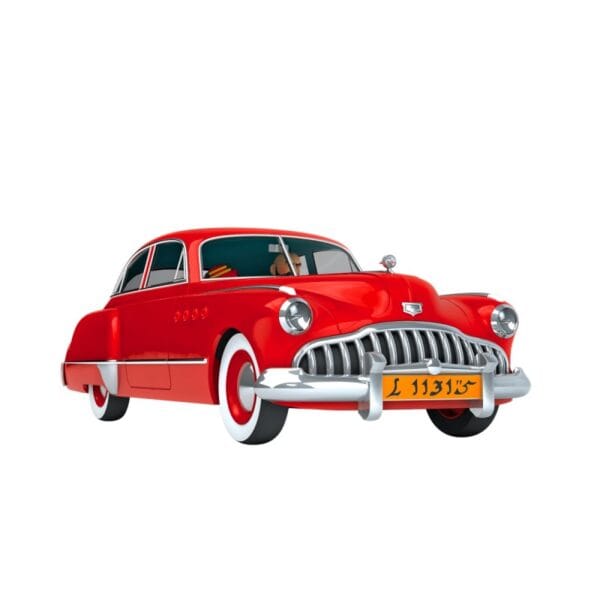 Tintin Car #23 1/24 Buick Roadmaster Diecast Model for Collectors - Image 2