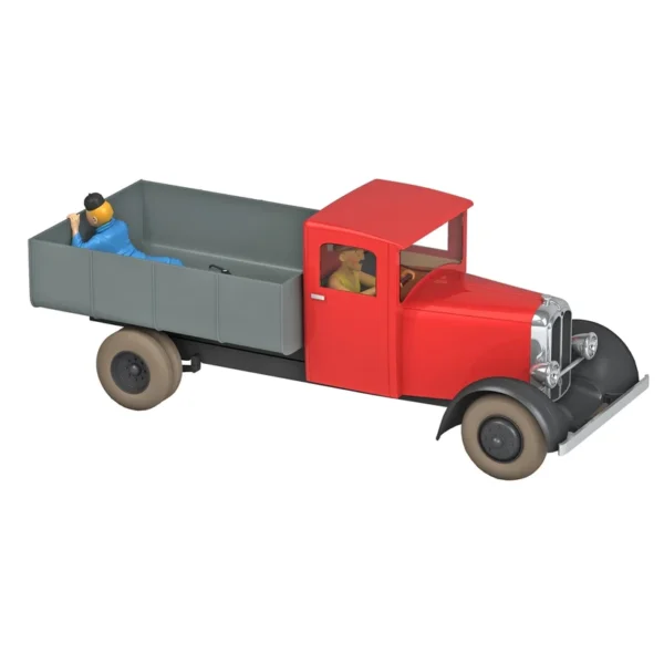 Tintin Car #49 1/24 The Red Truck Diecast Model for Collectors