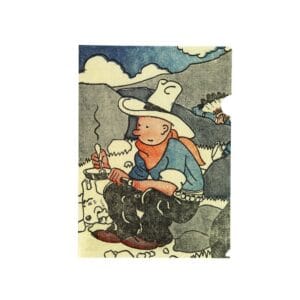 Tintin Plastic Folder (A4) - Tintin in America