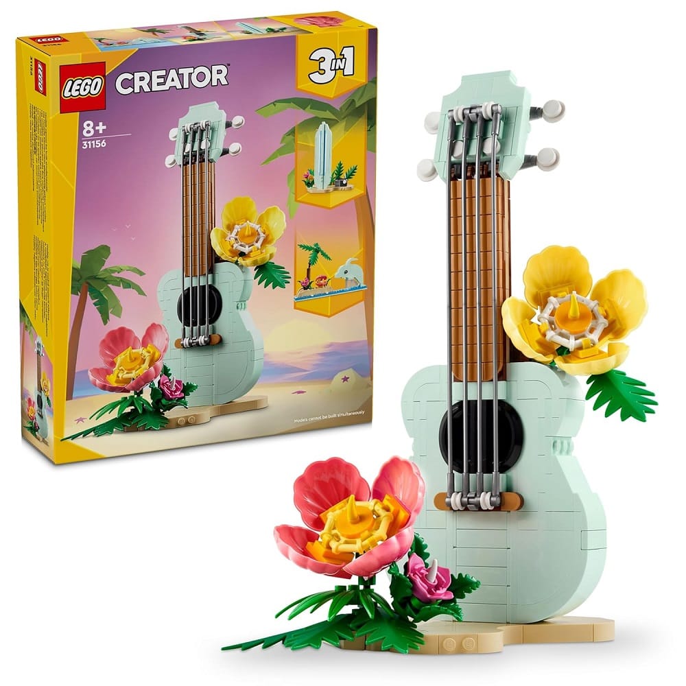Lego 31156 Creator 3 in 1 Tropical Ukulele for 8+ Years (387 Pcs)