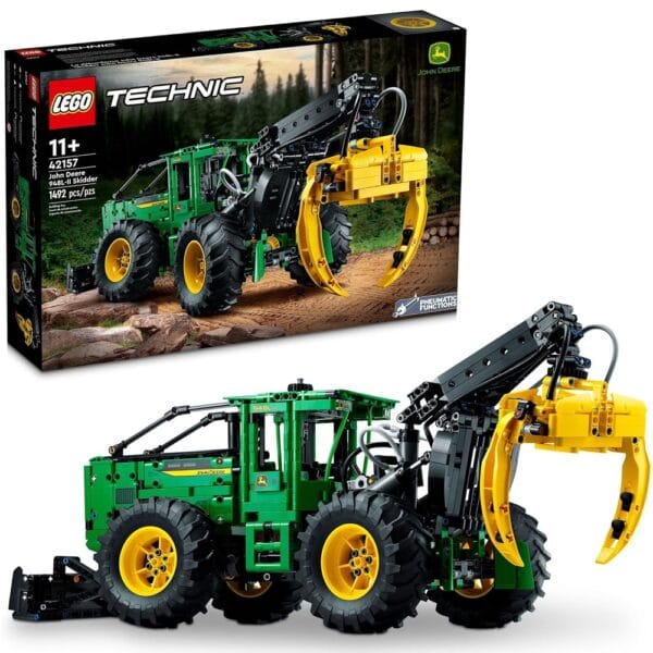 Lego Technic 42157 John Deere 948-II Skidder for 11+ Years (1497 Pcs)