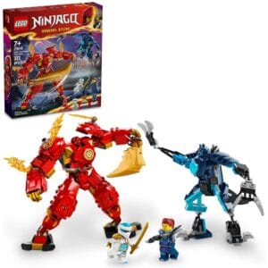 Lego Ninjago 71808 Kais Elemental Fire Mech for 7+ Years (322 Pcs)