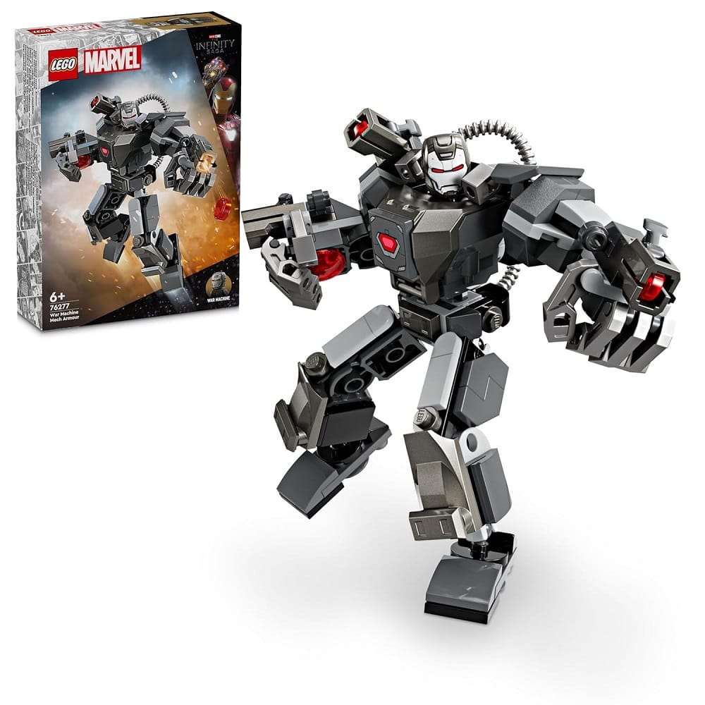 Lego Marvel Super Heroes 76277 War Machine Mech Armor for 6+ Years (154 ...