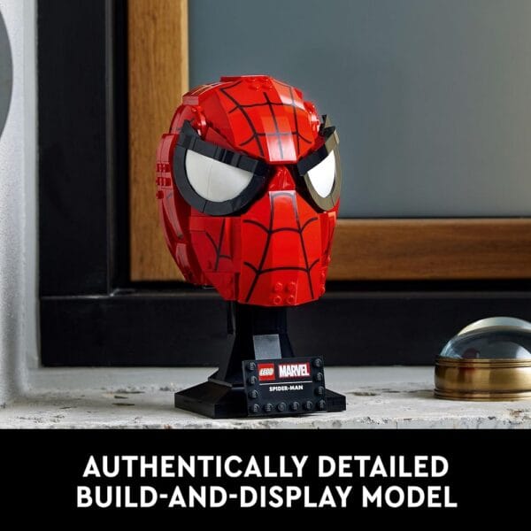 Lego Marvel 76285 Spider-man Mask Superhero Building kit for 18+ Years (487 Pcs) - Image 4