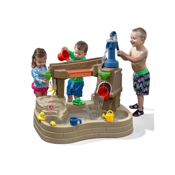 Step2 Pump & Splash Discovery Water Pond for Toddlers 2+ Years