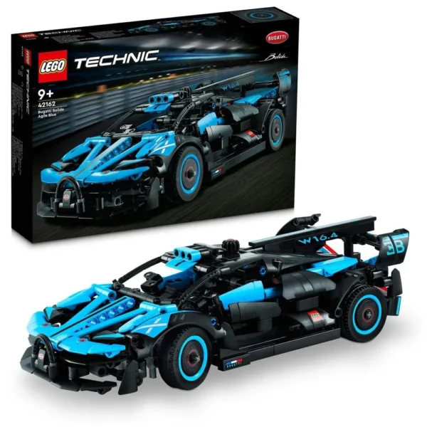 Lego Technic 42162 Bugatti Bolide Agile Blue Building Set for 9+ Years (905 Pcs)