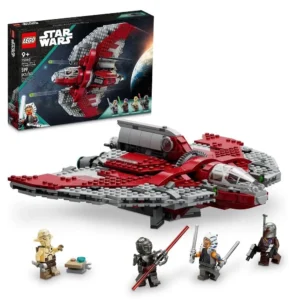 Lego Star Wars 75362 Ahsoka Tano’s T-6 Jedi Shuttle Building Set for 9+ Years